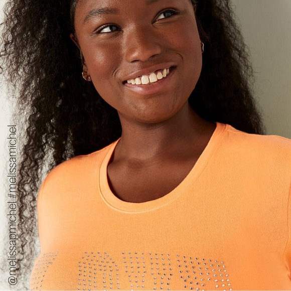 NWT VS PINK Short Sleeve Perfect Tee - Picture 2 of 11